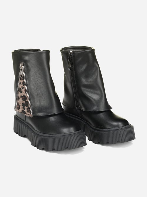 Bottines montantes - Kiabi