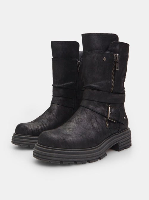 Bottines motardes BATA - Kiabi
