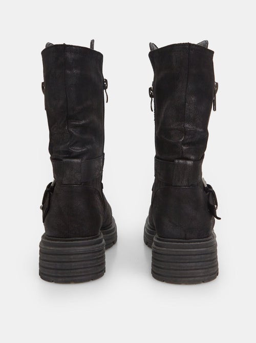 Bottines motardes BATA - Kiabi