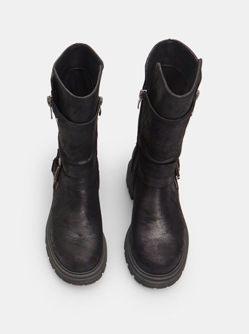 Bottines motardes BATA - Kiabi