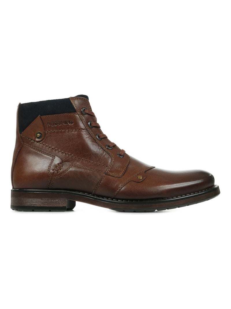 Bottines Noyant Marron - Kiabi