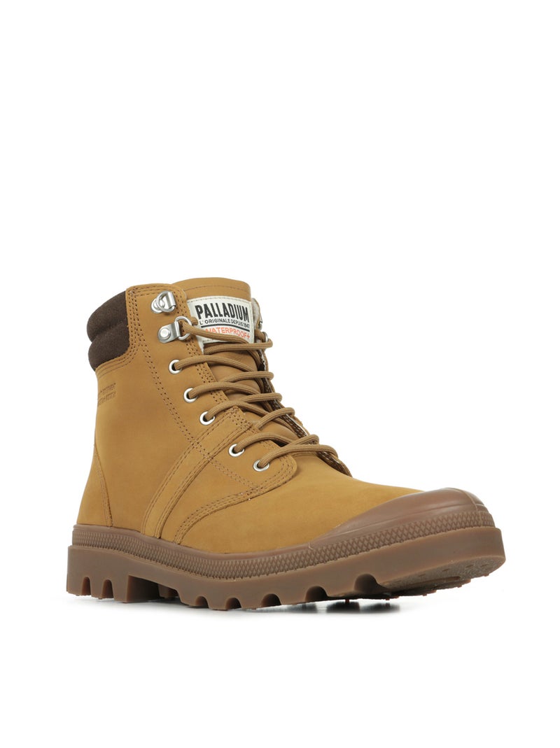 Bottines Palladium Pallabrousse Sc Wp+ Marron - Kiabi