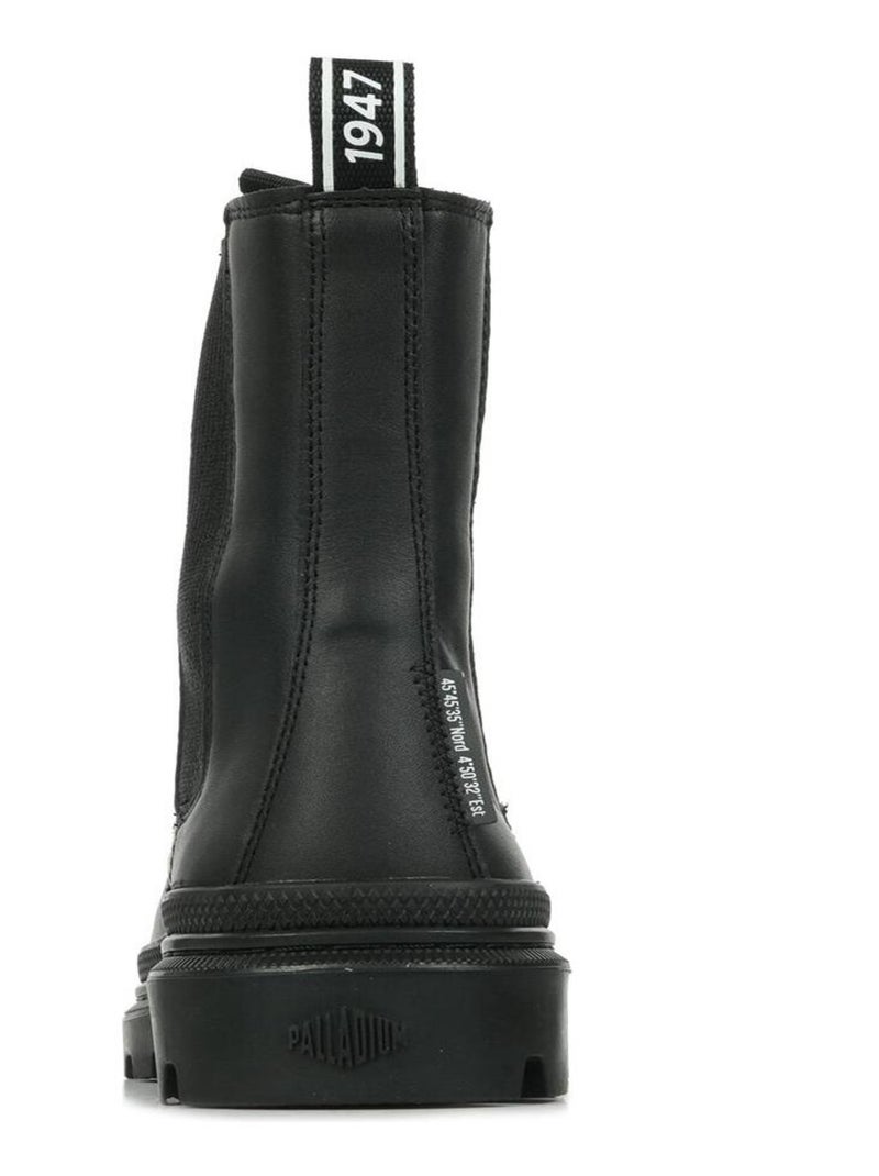 Bottines Palladium Pallatrooper Chelsea High Noir - Kiabi