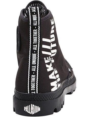 Bottines pampa hi future - palladium