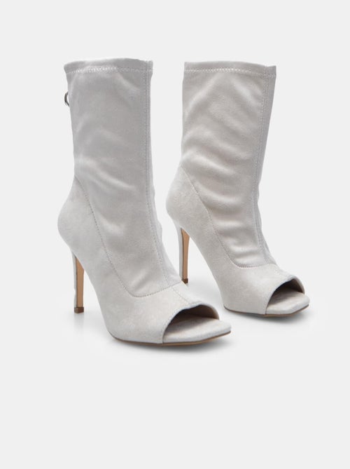 Bottines Peep toe s avec talon BATA - Kiabi