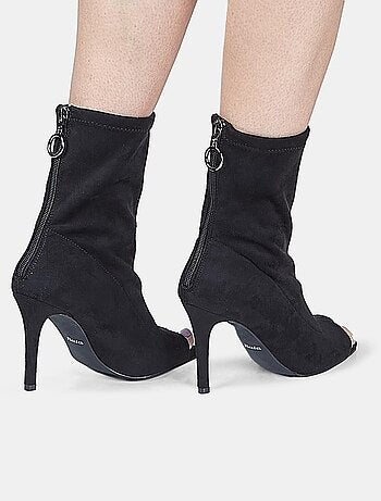 Bottines Peep toe s avec talon BATA