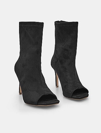 Bottines Peep toe s avec talon BATA