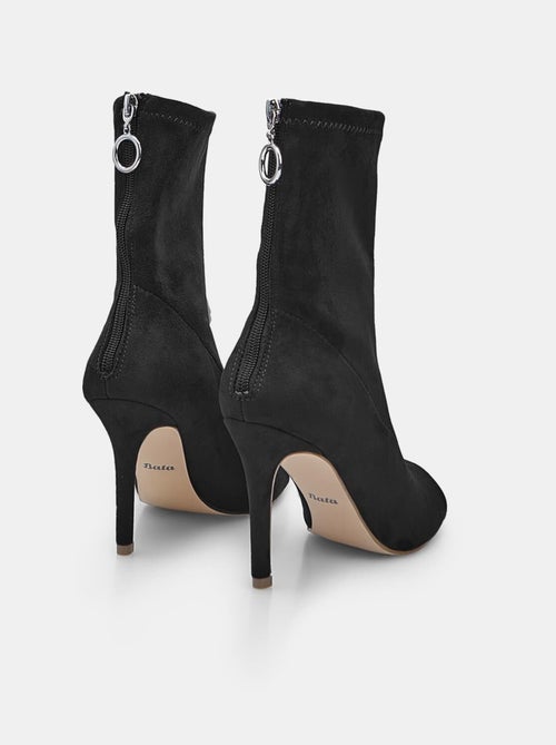 Bottines Peep toe s avec talon BATA - Kiabi