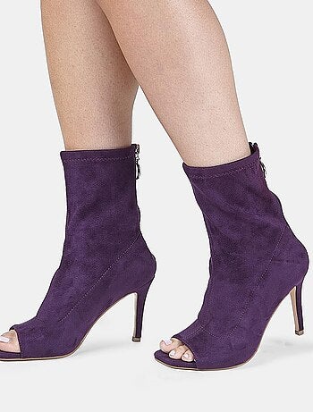 Bottines Peep toe s avec talon BATA