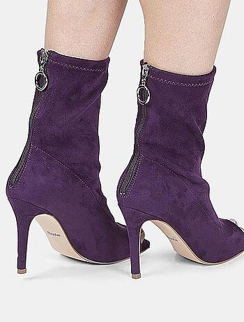 Bottines Peep toe s avec talon BATA