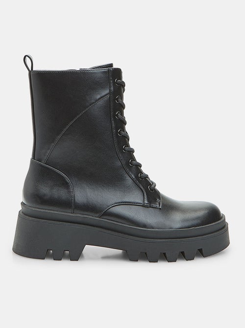 Bottines pour femme avec semelle track Bata - Kiabi