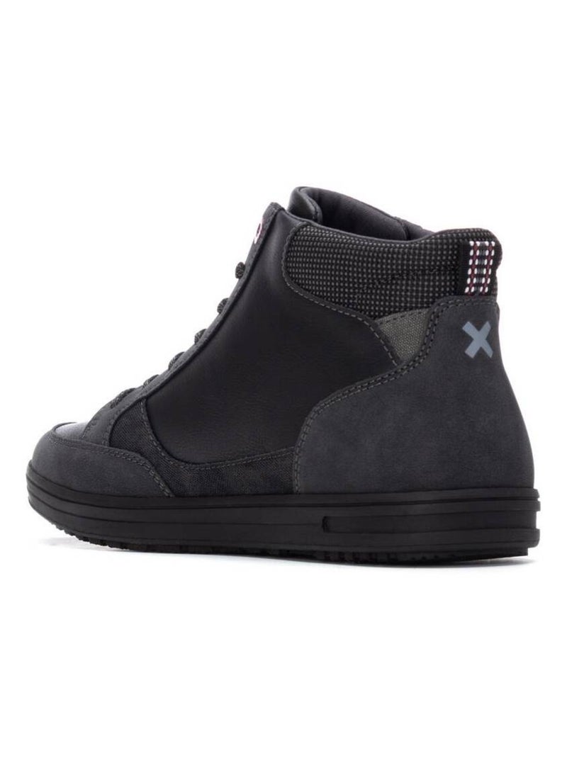 Bottines pour homme à lacets Noir - Kiabi