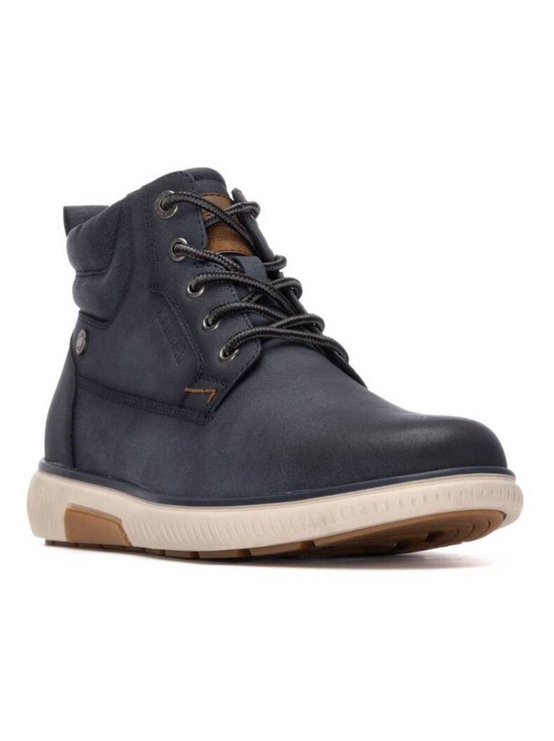 Bottines pour homme avec fermeture éclair Bleu - Kiabi