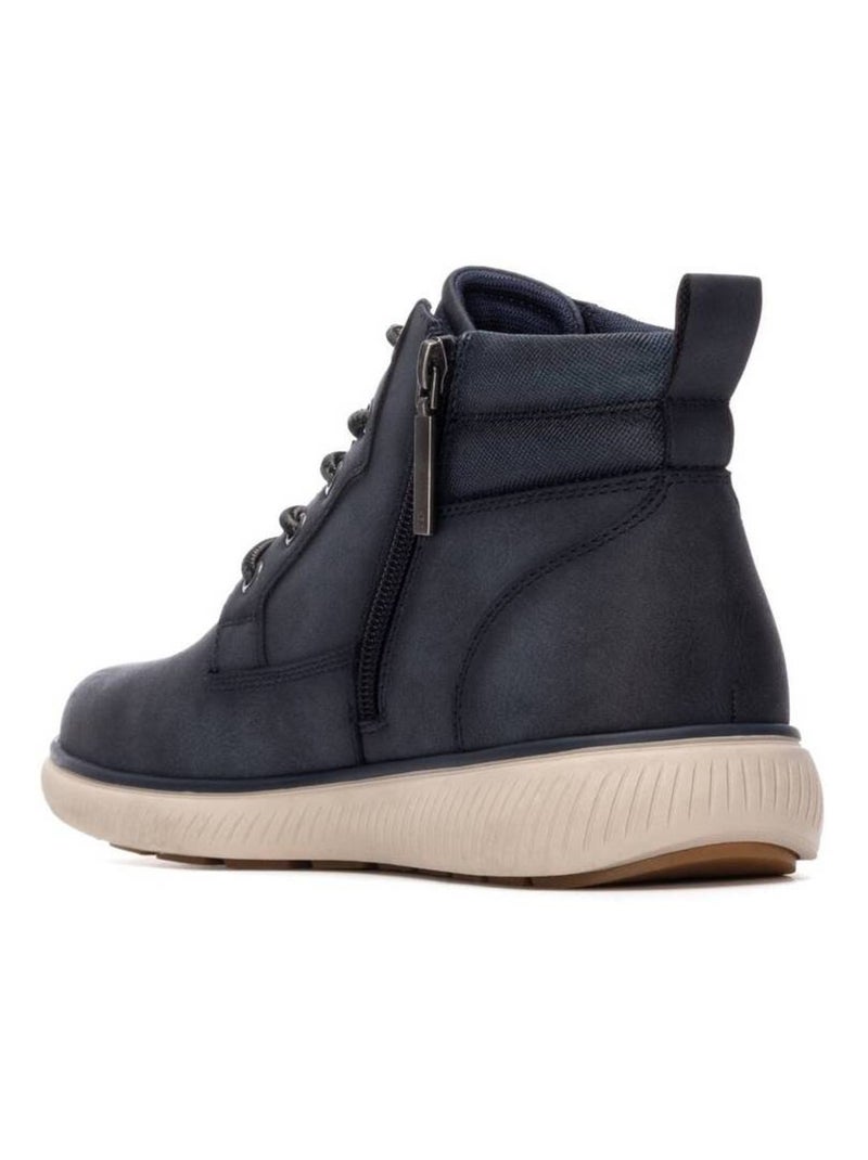 Bottines pour homme avec fermeture éclair Bleu - Kiabi