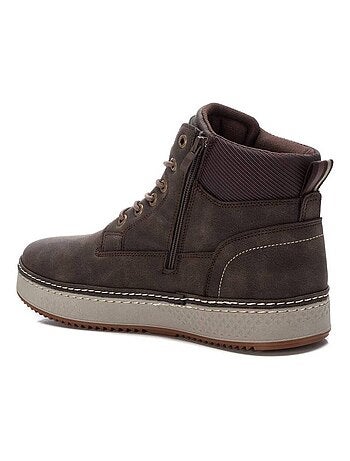 Bottines pour homme avec fermeture éclair