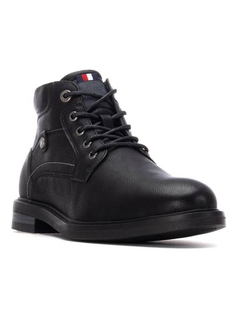 Bottines pour homme avec fermeture éclair Noir - Kiabi