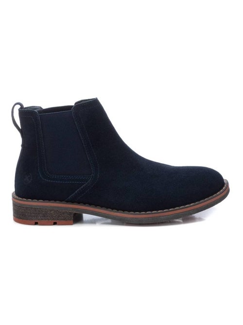 Bottines pour homme en cuir - Kiabi