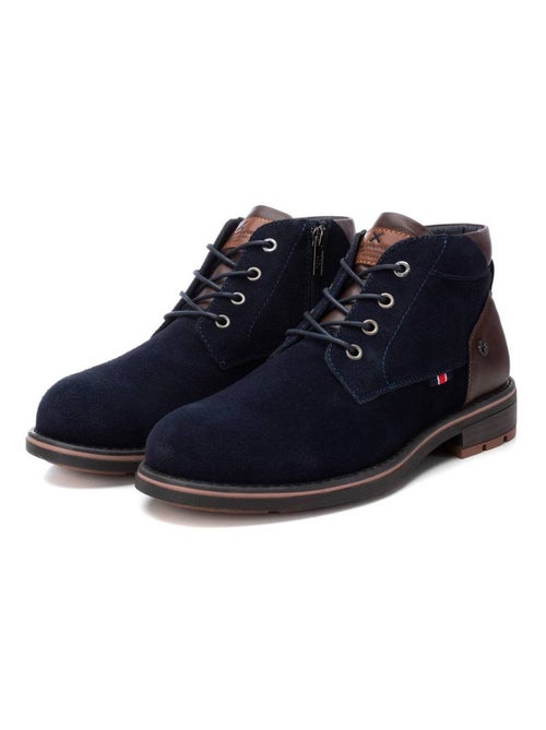 Bottines pour homme en cuir - Kiabi Bottines pour homme en cuir - Kiabi