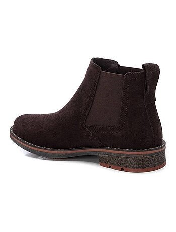 Bottines pour homme en cuir
