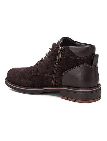Bottines pour homme en cuir