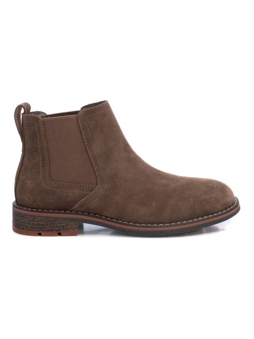 Bottines pour homme en cuir - Kiabi Bottines pour homme en cuir - Kiabi