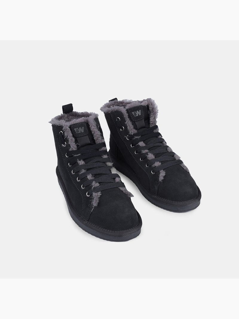 Bottines pour homme Gris - Kiabi