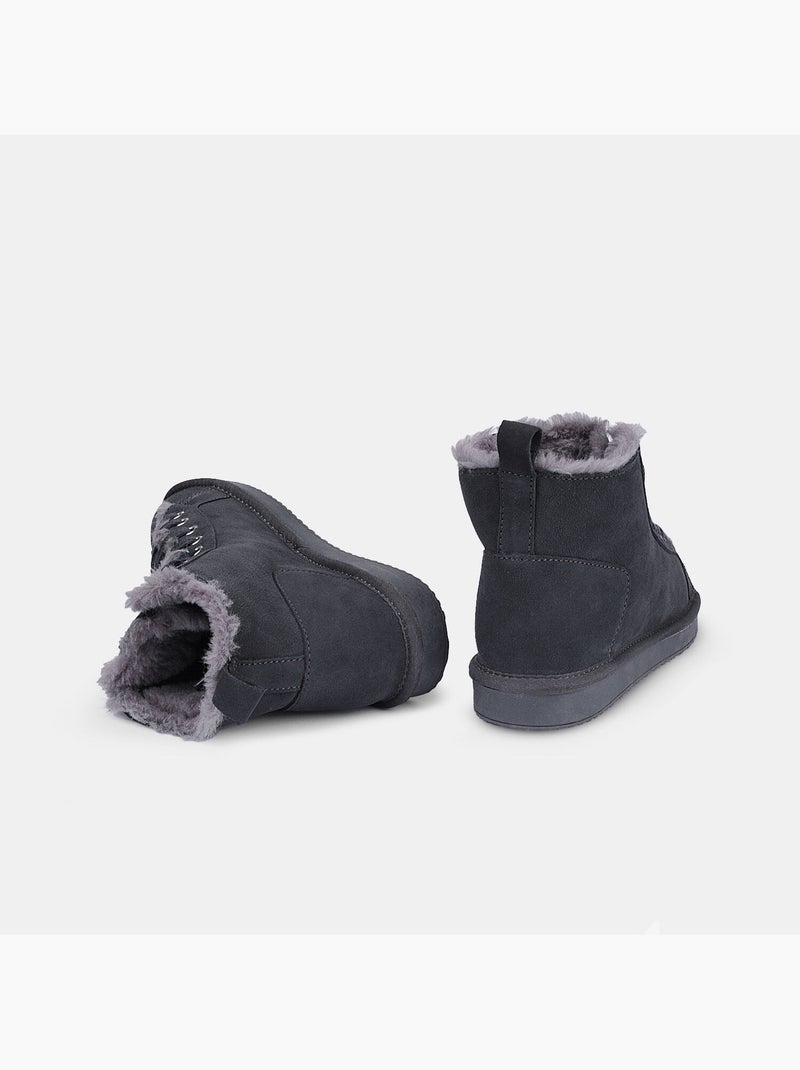 Bottines pour homme Gris - Kiabi