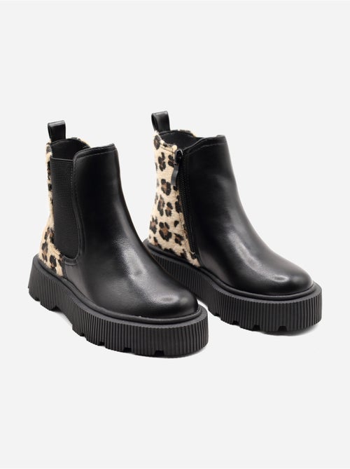 Bottines ? semelle ?paisse - Kiabi