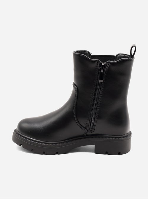 Bottines ? semelles crant?es - Kiabi