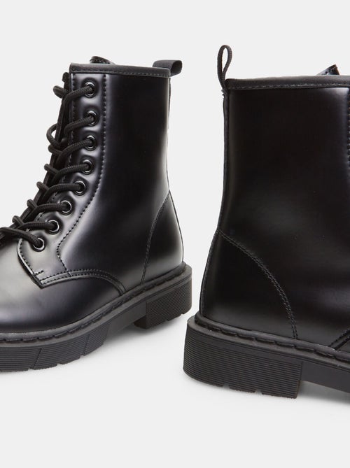Bottines semelles simil crantées BATA - Kiabi