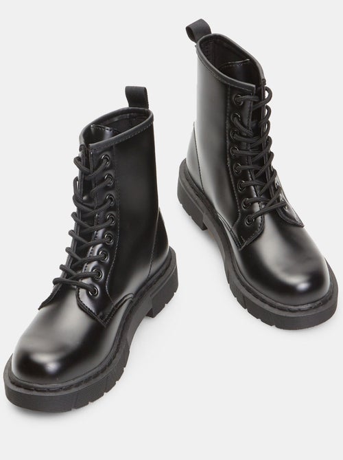 Bottines semelles simil crantées BATA - Kiabi