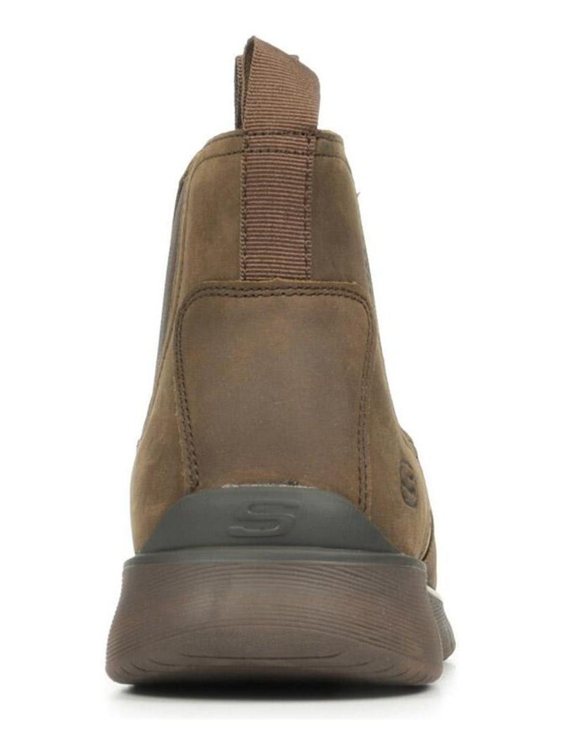 Bottines Skechers Augustino Paulo Marron - Kiabi