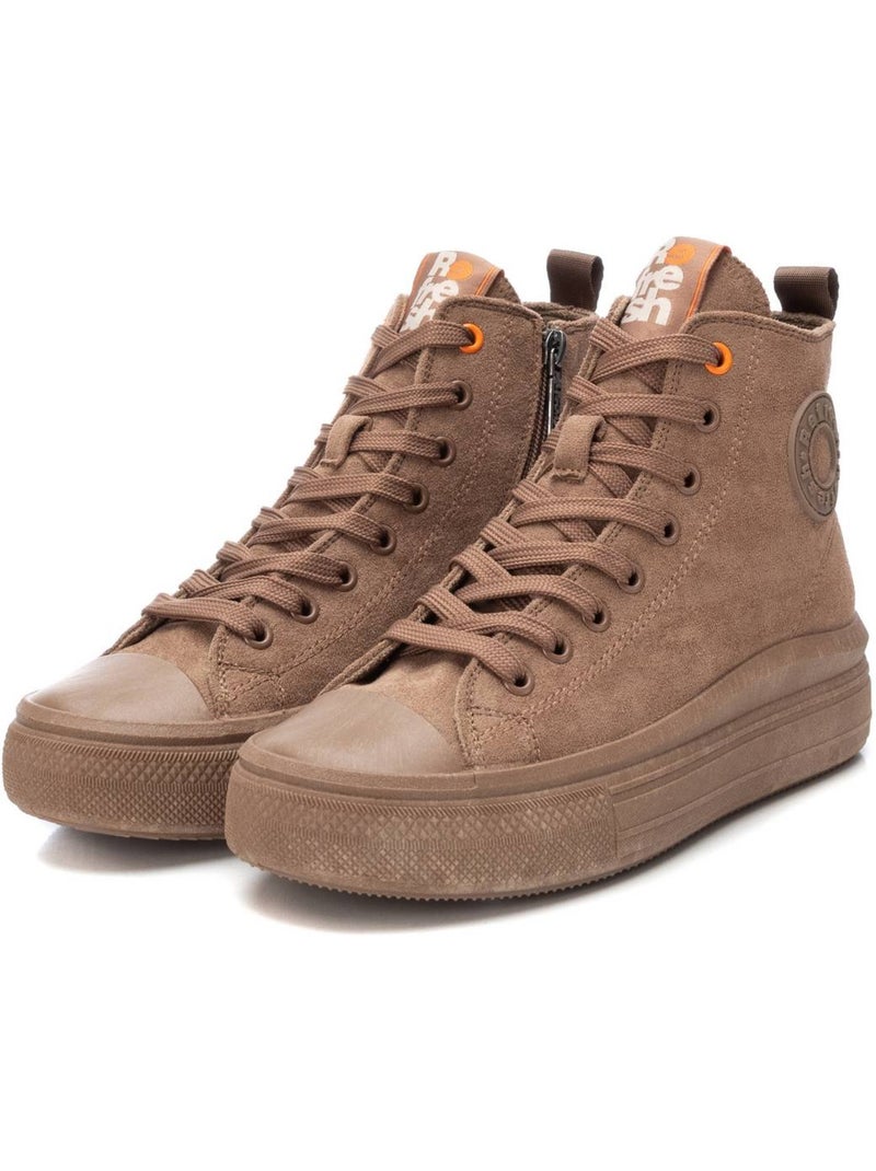 Bottines sport femme Taupe - Kiabi