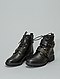     Bottines style biker avec brides vue 3
