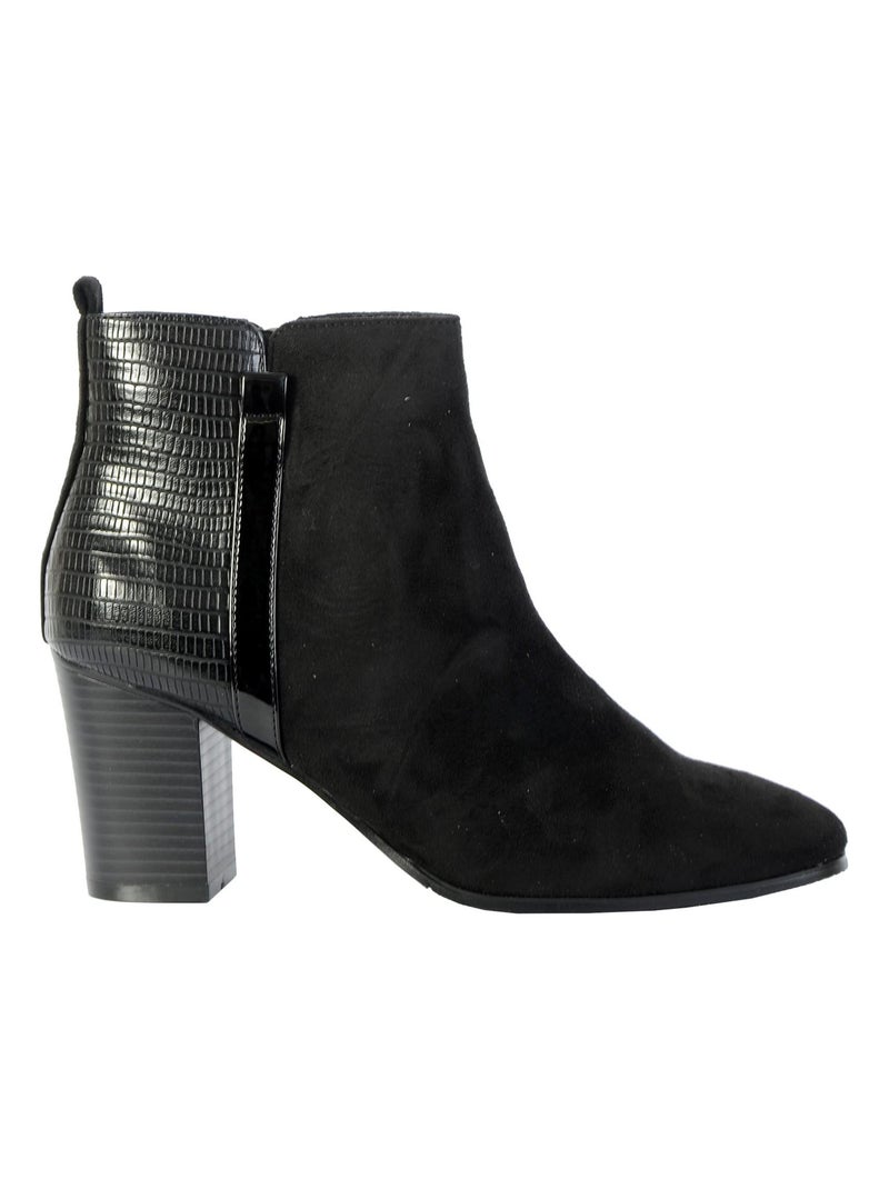 Bottines Talon The Divine Factory Noir - Kiabi