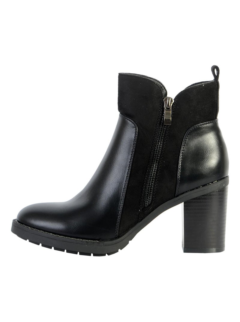 Bottines Talon The Divine Factory PI4055 Noir - Kiabi