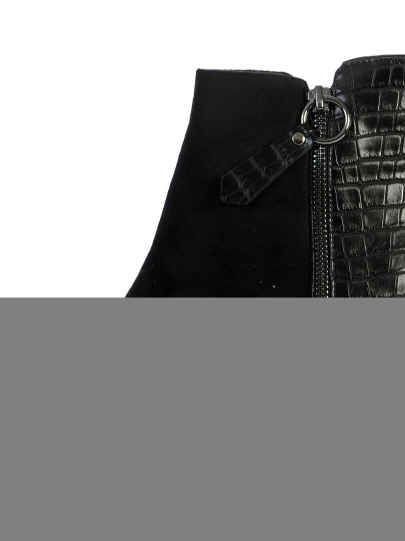 Bottines Talon The Divine Factory QL4043 Noir - Kiabi