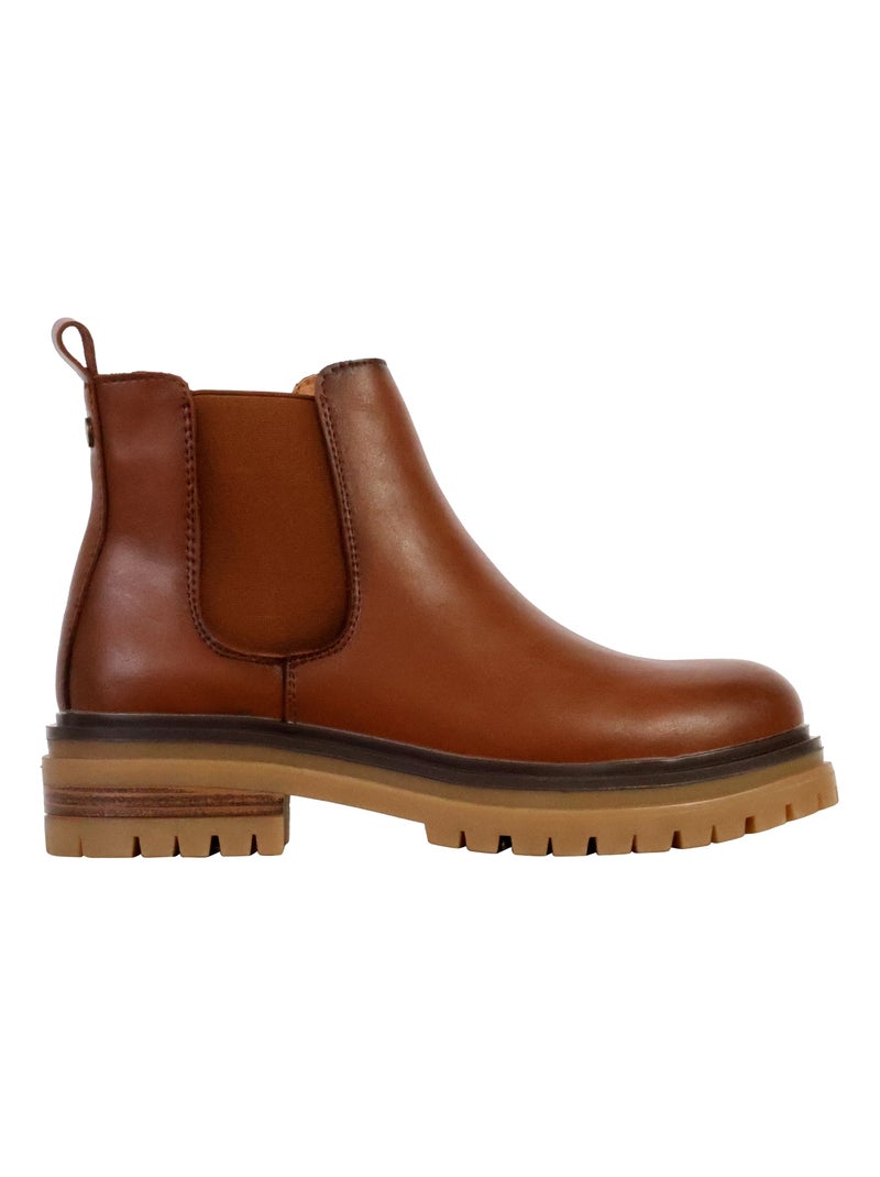 Bottines The Divine Factory Alénoa Camel - Kiabi