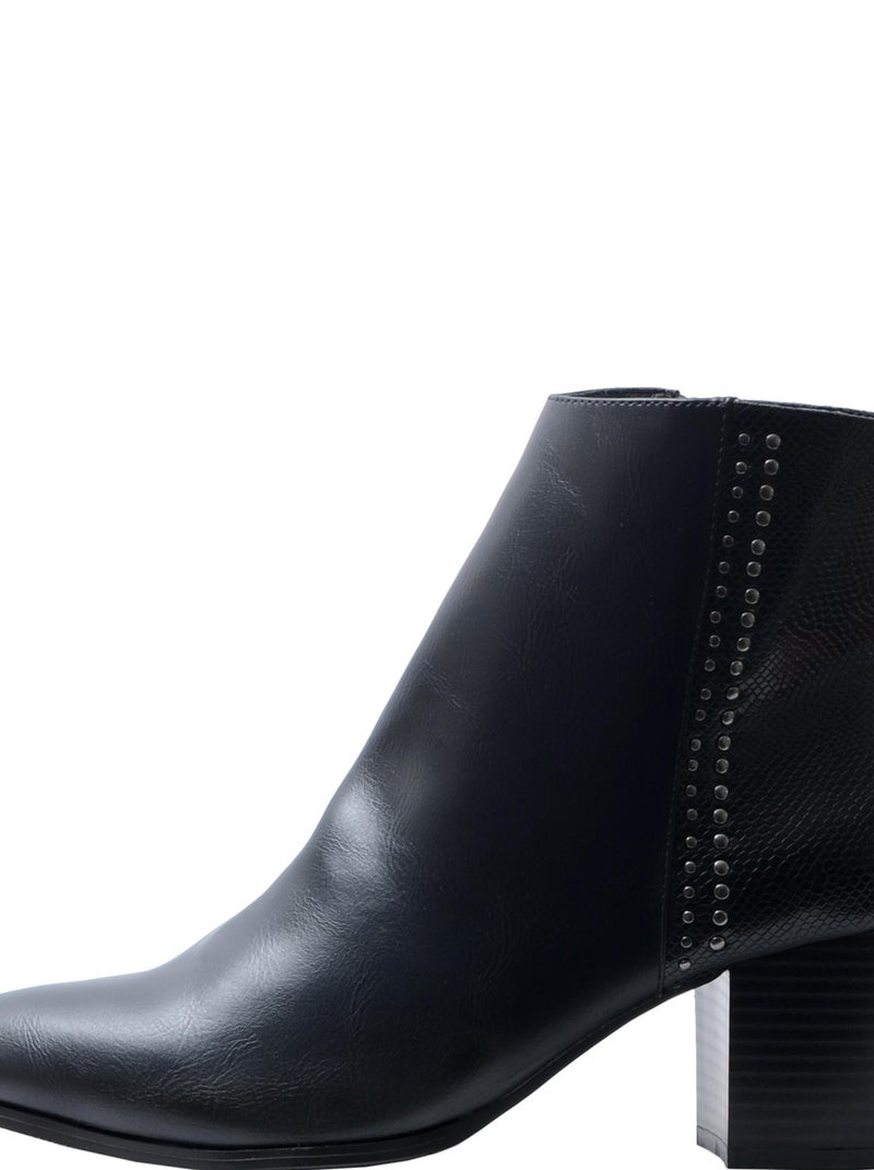 Bottines The Divine Factory Noir - Kiabi