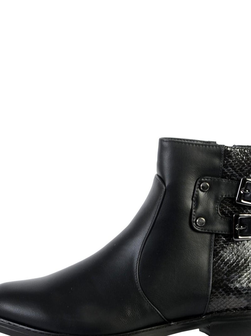 Bottines The Divine Factory Noir - Kiabi