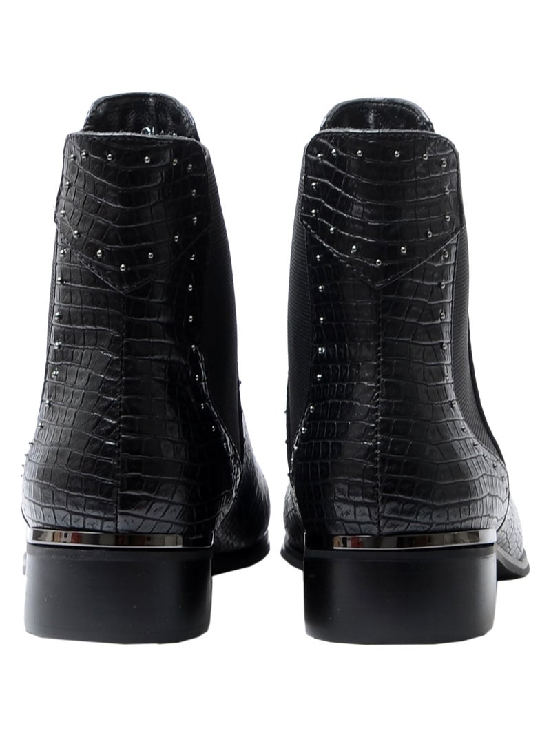 Bottines The Divine Factory Noir - Kiabi