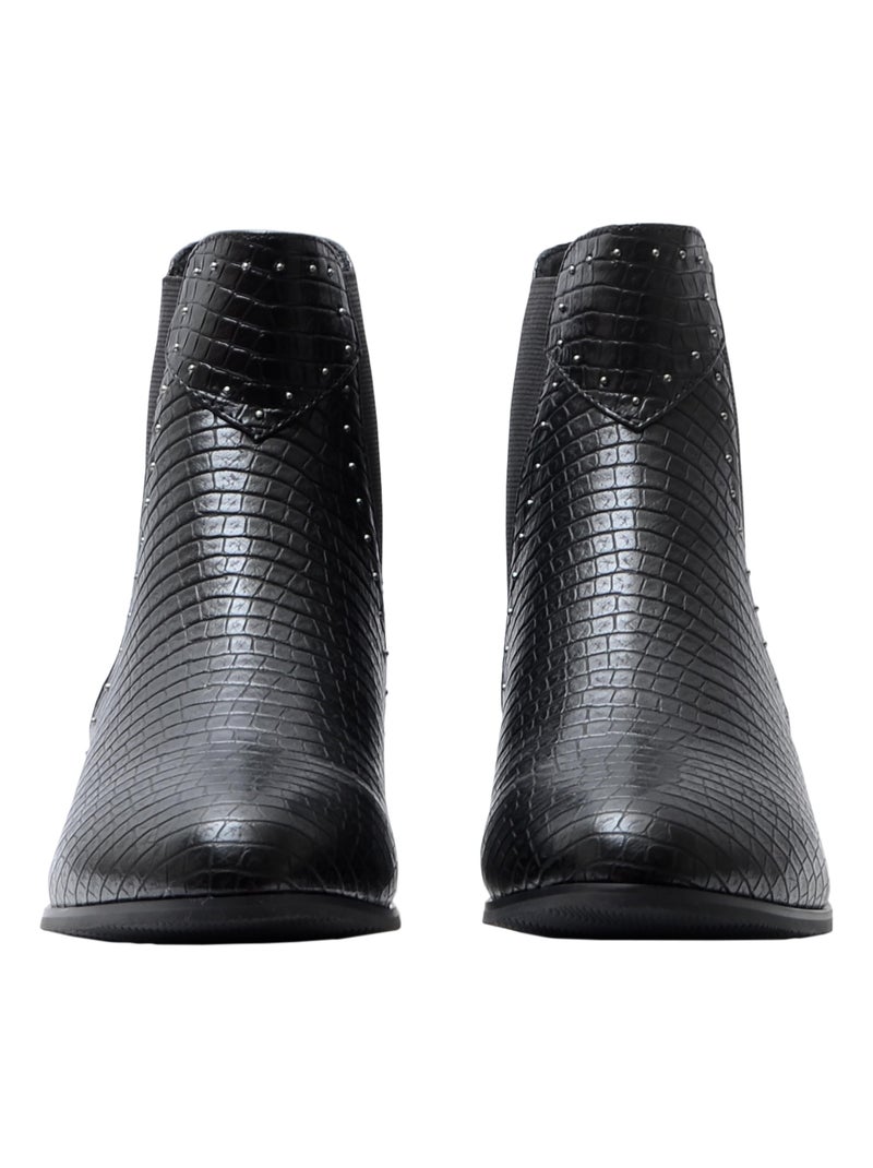 Bottines The Divine Factory Noir - Kiabi