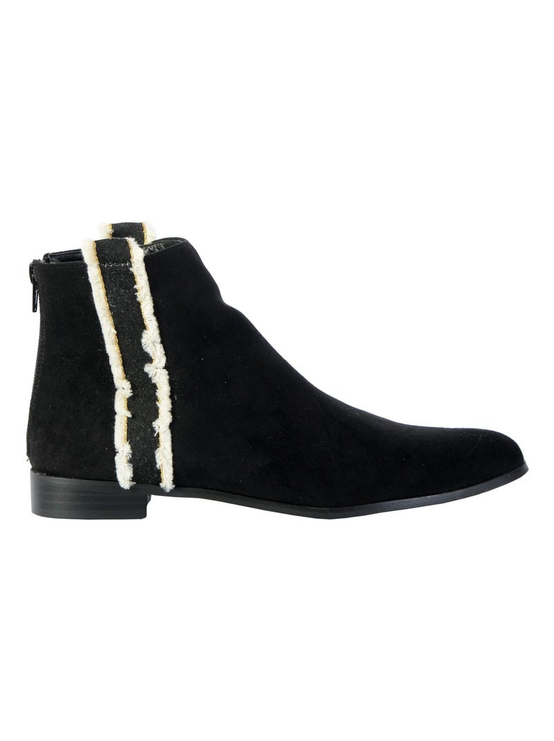 Bottines The Divine Factory Noir - Kiabi