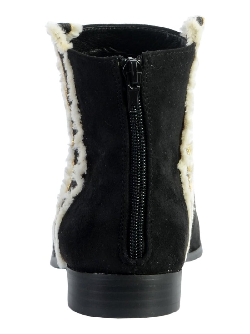 Bottines The Divine Factory Noir - Kiabi