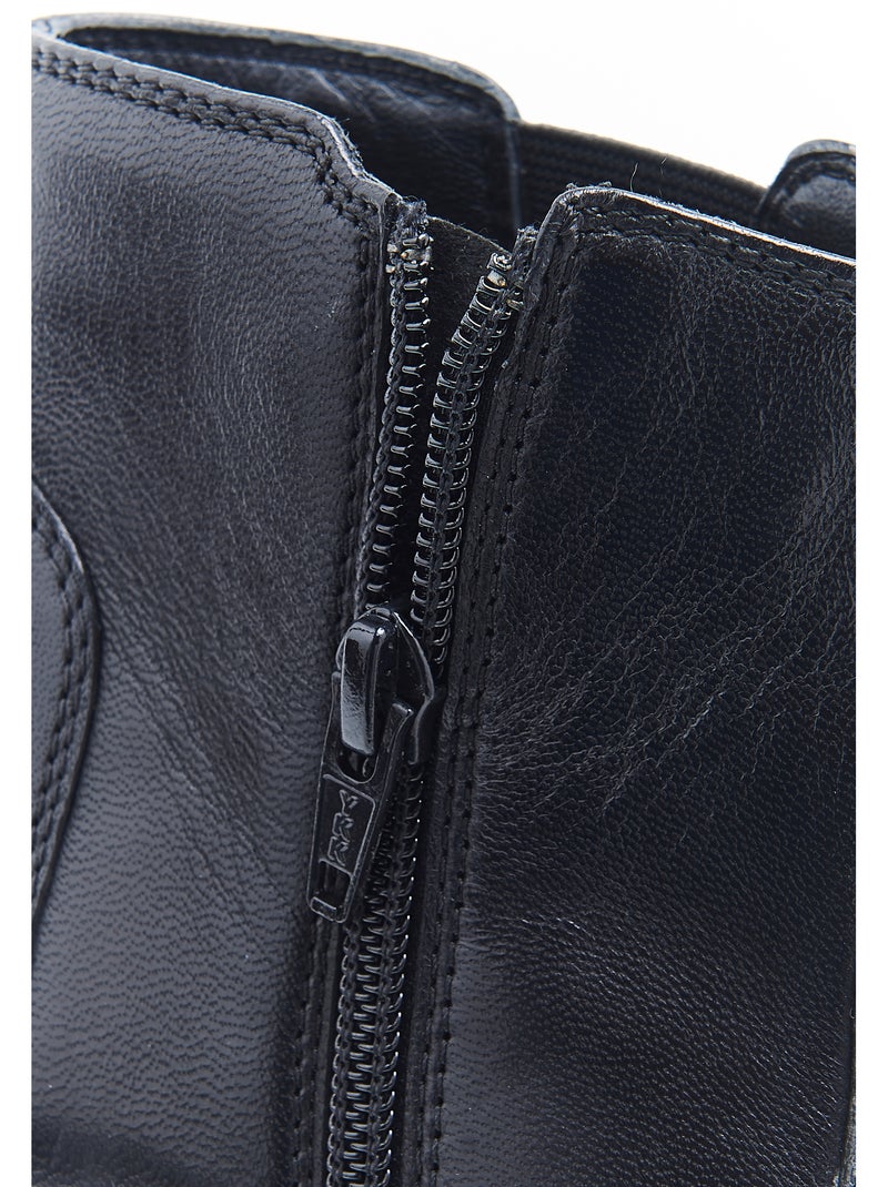 Bottines Thermolactyl élastiquées - Damart Noir - Kiabi