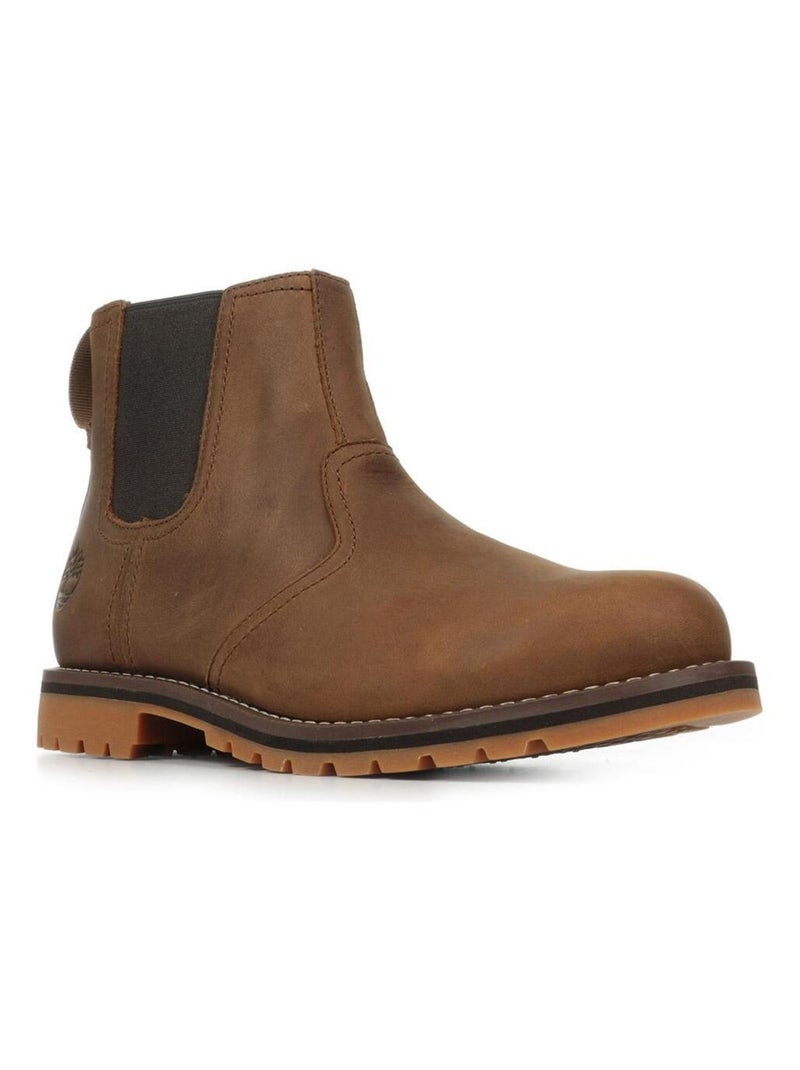 Bottines Timberland Larchmont MId Chelsea Boot Marron - Kiabi