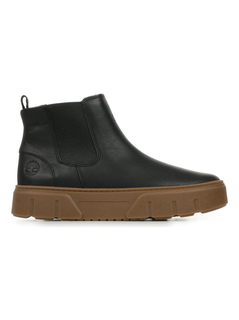 Bottines Timberland Laurel Court Mid Pull On Sneaker Noir - Kiabi