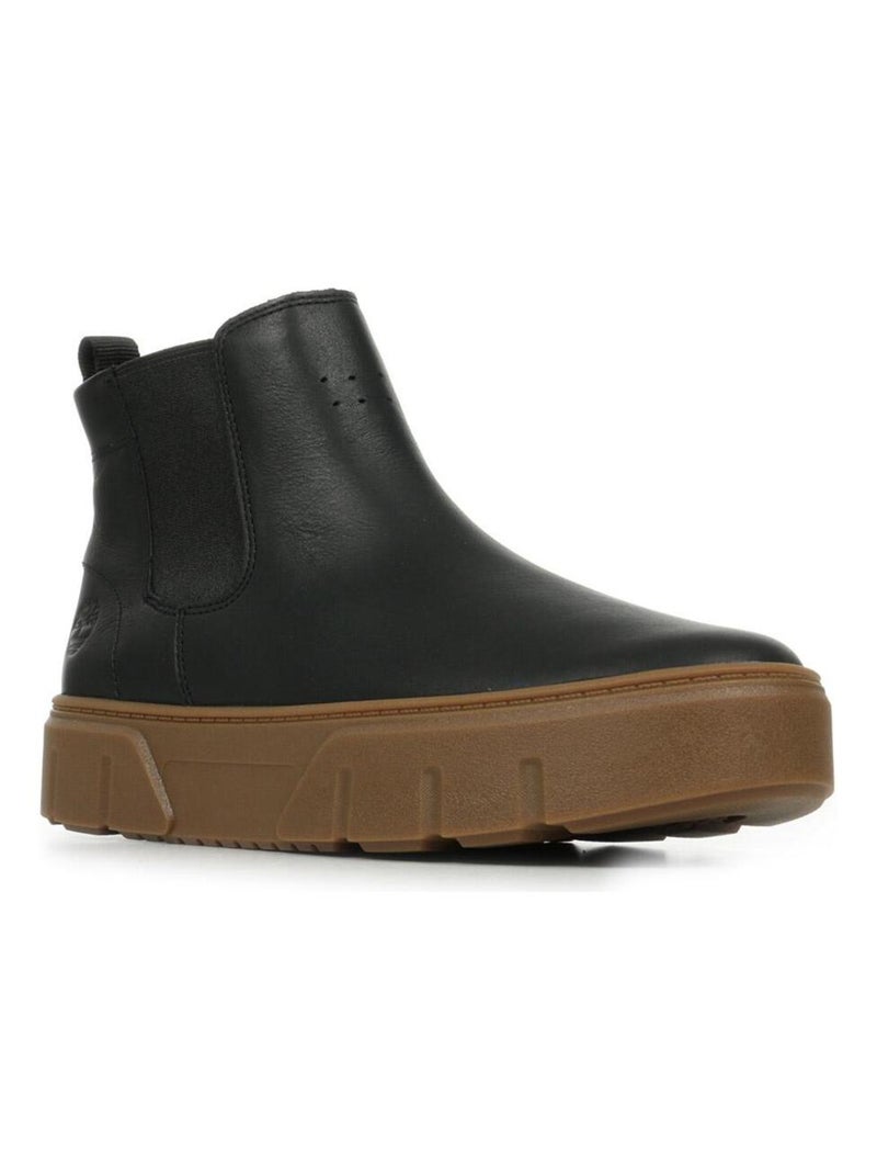 Bottines Timberland Laurel Court Mid Pull On Sneaker Noir - Kiabi