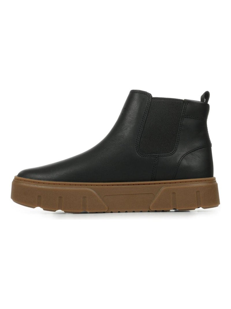 Bottines Timberland Laurel Court Mid Pull On Sneaker Noir - Kiabi
