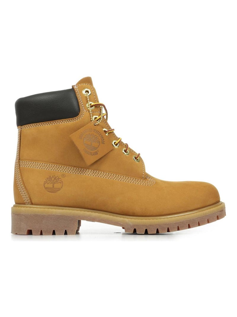 Bottines Timberland Premium 6 In Lace Waterproof Jaune - Kiabi